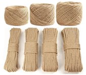 Cuerda de Sisal para árbol de gato, rascador DIY, marco de escalada para gato de juguete, cuerda de repuesto, patas de escritorio, cuerda para atar para gato, garra afilada 4mm