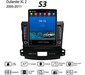 Para Mitsubishi Outlander XL 2 2005-2011 Citroen C-Crosser Radio de coche 9,7 ''Tesla pantalla Vertical Carplay Android Autoradio reproductor Multimedia 2 + 32GB