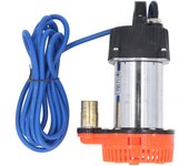 Bomba sumergible de 24 V CC, 220 W, 8 m de altura, gran caudal, CC, solar, para pozos profundos, para granjas y ranchos.