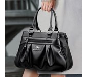 Bolsos de mano para mujer, bolsos de mano de cuero de 3 capas de diseñador, bolsos de mano de gran capacidad, bolsos de hombro vintage con asa superior