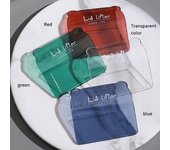 Destapador de inodoro portátil de alta transparencia, nórdico, para baño, artículos de uso diario para el hogar, puede ser fino o grueso, con dibujos animados color rosa