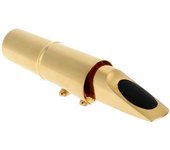 Jazz Tenor Saxofón 5C Boquilla de metal con boquilla Parches Almohadillas Cojines Tapa Hebilla Chapado en oro 5C