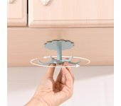 Para organizador y almacenamiento de cocina, organizadores de suministros de cocina, estante giratorio para almacenamiento negro