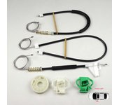 Kit de reparación del elevalunas eléctrico BWR640 para puerta delantera izquierda de Seat Ibiza MK2 6K1 (1993-2002, 4/5 puertas, 6K4837401P)