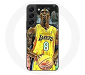 Coque pour Samsung Galaxy S22 Kobe Bryant Dunk lakers 8 NBA Noir