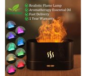 Kinscoter-difusor de Aroma, humidificador de aire ultrasónico, máquina de niebla, nebulizador, lámpara Led de llama de aceite esencial, Difusor