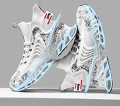 Zapatillas de deporte para hombre, transpirables, con amortiguación, antideslizantes, para correr, tenis, gimnasio, informales, para caminar 39