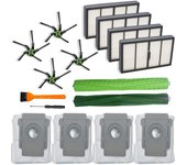 Juego de repuestos compatibles para iRobot Roomba S9/S9+: incluye 16 componentes esenciales varios colores