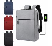 Mochila para portátil de 15,6 pulgadas resistente al agua y a los golpes para hombre, ideal para viajes y desplazamientos negro
