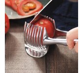 Cortador de limón y naranja de acero inoxidable para cocina, cortador de tomates, cortador de frutas, cortador de cebollas, accesorio de cocina