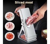 Cortador de verduras Yousheng, cortador de cuchillas de acero inoxidable, utensilio de cocina multifuncional para preparar comidas rápidamente azul