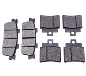 Pastillas de freno delanteras y traseras para motocicleta, para SYM RV250 07-14 Joymax 250i 06-15 GTS300 08-14 GTS250i 07-14 Joymax 300i 09-15