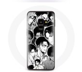 Coque Samsung Galaxy S9 Attaque des Titans Manga Levi Ackerman