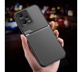 Funda magnética para Redmi Note 12 Pro 12 Pro Plus, carcasa suave con marco para Xiaomi Redmi Note 12 Pro Plus 5G Redmi Note 12 5G negro