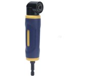 Adaptador de taladro de ángulo recto de 90 grados, amarillo y azul, accesorio de extensión para taladros