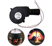 Ventilador portátil para barbacoa, DC 12 V, 2 A, 5600 R/M, soplador turbo para barbacoa, picnic, camping, herramienta de cocina para iniciar fuego