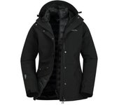 Chaqueta acolchada 3 en 1 Alaskan para mujer/señora de Mountain Warehouse 14 UK negro