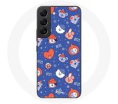 Coque pour Samsung Galaxy S21 FE BTS Bangtan Sonyeondan BT21 Noël 2023