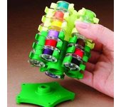 Torre de bobinas de coser, Clips de almacenamiento, soporte para carrete de 30 hilos, abrazaderas de plástico, organizador, máquina de coser, herramienta de bordado DIY