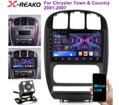 Android Auto para Chrysler Voyager RG RS Town Country RS 2001 - 2007 Reproductor de video estéreo Carplay Radio multimedia Navegación GPS 1GB+32GB carplay