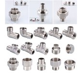 Elbow Stainless steel Threaded Home Improvement Plumbing fitting Hardware Pipe Fittings Adapter 1