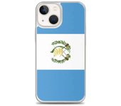 Coque iPhone - Guatemala - Drapeau - Souple - Multicolore - Compatible iPhone 13 mini
