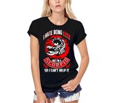 Camiseta orgánica mujer I Never Said I Was Perfect - Libra Zodiac Shirt XS negro