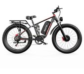 DUOTTS S26 bicicleta eléctrica 750W * 2 potente Motor Dual 48V LG 19.2AH 26 pulgadas neumático ancho Ebike montaña todoterreno bicicleta eléctrica 1500W20AH