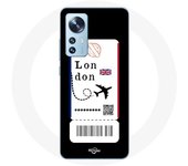 Coque pour Xiaomi Mi 12 / 12X Billet d'avion London