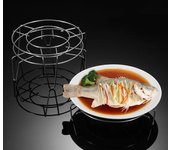 Rejilla para cocinar al vapor redonda de acero inoxidable, vaporizador multifuncional para albóndigas, rejilla al vapor, utensilios de cocina para el hogar