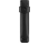 Estuche para bolígrafo Pelikan, de cuero genuino, importado, negro, TG-11 negro