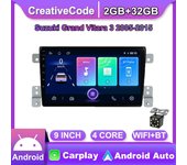 9 pulgadas Android Carplay para Suzuki Grand Vitara 3 2005-2015 auto Radio Multimedia reproductor de vídeo navegación GPS WIFI 2 + 32GB 1+16GB