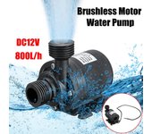 Herramienta de bomba de agua sumergible con Motor sin escobillas, elevador ultra silencioso de 12V CC, 800L/H