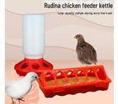 Comedero y bebedero automático para pollos Luding para palomas y codornices