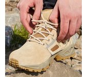 Botas de invierno para hombre, botas de nieve cálidas para hombre, botas militares de invierno de alta calidad, zapatos de cuero para hombre, gamuza de vaca, trabajo impermeable 37 arena