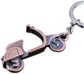 Llavero con colgante de llavero para coche, motocicleta y scooter en 3D 1PCS