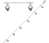 Les Trésors De Lily [D7251] - Bracelet Argent 'Amoureuse' argenté - 6 mm