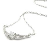 Les Trésors De Lily [I4713] - Collier Argent 'Scarlett' blanc blanco
