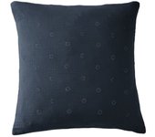 Taie d'oreiller Brodée Déco  Gaïa Boho  60 x 60 cm & 50 x 70 cm  Gaze de Coton  - Gaïa Boho Minuit - 60 x 60 cm