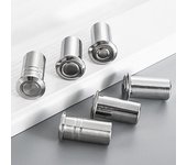 with Accessories Door Bolt Cover Stainless Steel Door Latch Protection Durable Latch Cover  Door 12mm-201 steel