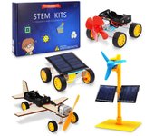 Juguetes de construcción STEM para niños de 8 a 12 años, experimentos científicos, coche solar y proyectos.