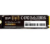 SSD Silicon Power US75 NVMe PCIe Gen4 2280 de 4 TB, compatible con PlayStation 5 SP04KGBP44US7505 M.2 R/W 7000/6500 MB/s