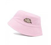 Pusheen Sombrero de pescador de pana para niñas One Size color rosa