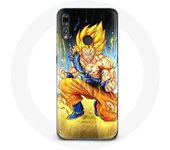 Coque pour Huawei p30 lite Son goku dragon ball corps enervé