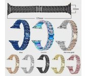 Correa con diamantes para relojes Apple, Samsung y Huawei - Sanzhu S SE10 For Samsung 20MM