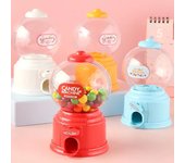 Bonita alcancía de caramelos, minimáquina de dulces, regalo de burbujas para niños, caja de dinero, juguetes, dispensador de chicles, caja de ahorro de monedas, decoración del hogar