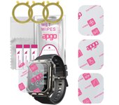 3x apgo Ultra-Clear Hybrid protector de pantalla compatible con Cubot C20 Pro, nano vidrio flexible, excelente reemplazo para vidrio templado, resistente a rayones