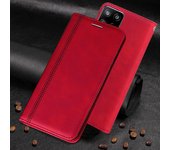 Funda con tapa de cuero de libro mate para Samsung Galaxy A04S A14 A24 A34 A54 A53 S21 S22 S23 Xiaomi Redmi Note 12 iPhone 15 14 13 12 11 Pro Mac Wallet Cover For iPhone 8 Plus negro