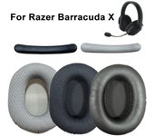 2 almohadillas para los oídos de los auriculares, almohadillas de repuesto para los oídos de los auriculares Razer Barracuda X Black Headband