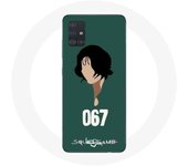 Coque pour samsung galaxy A71 Squid Game Kang Sae Byeok Visage